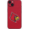 University of Louisville Red Background iPhone 14 Plus Skin